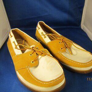 TIMBERLANDS Men's Boat Shoes, sz. 8.5